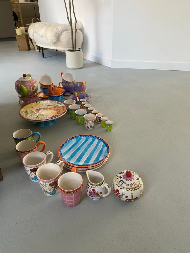 Blond Amsterdam servies, Ophalen, Blond Amsterdam, Zo goed als nieuw, Aardewerk