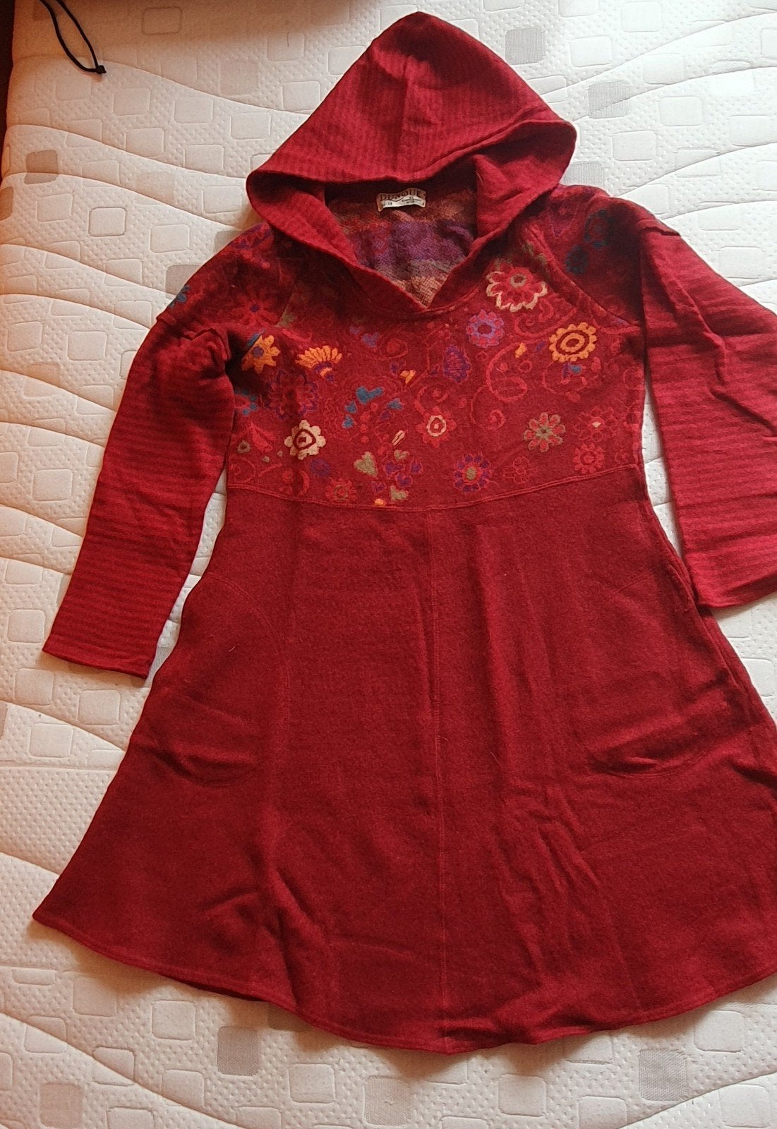 Wollen tuniek / jurk 36/38, Kleding | Dames, Dunque, Ophalen of Verzenden, Maat 36 (S), Gedragen