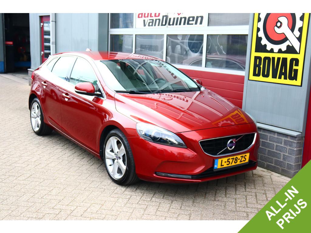 Volvo V40 1.6 T3 Summum O.a: Afn. Haak, Stoelverw, Leder, Na, Voorwielaandrijving, Gebruikt, Huisgarantie, 4 cilinders