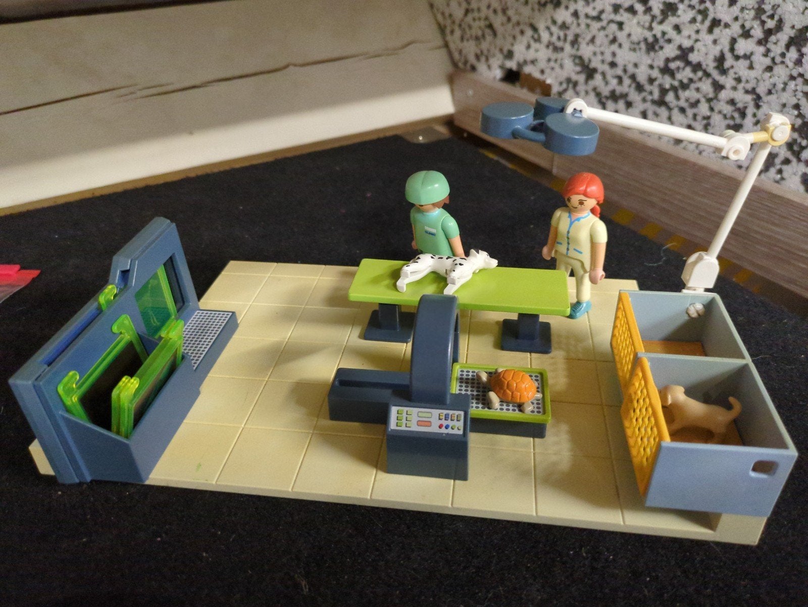 Playmobil 4346 Dierenkliniek, Gebouw, Complete set, Ophalen of Verzenden, Zo goed als nieuw