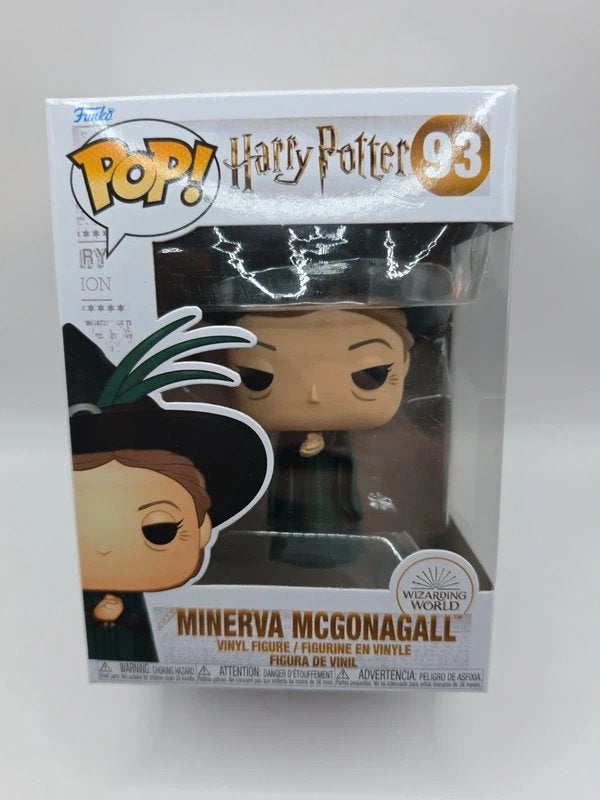 Funko Pop Harry Potter Minerva McGonagall #93, Funko, LLC 2802 Wetmore Avenue Everett, WA 98201, USA E-mail: support@funko.com