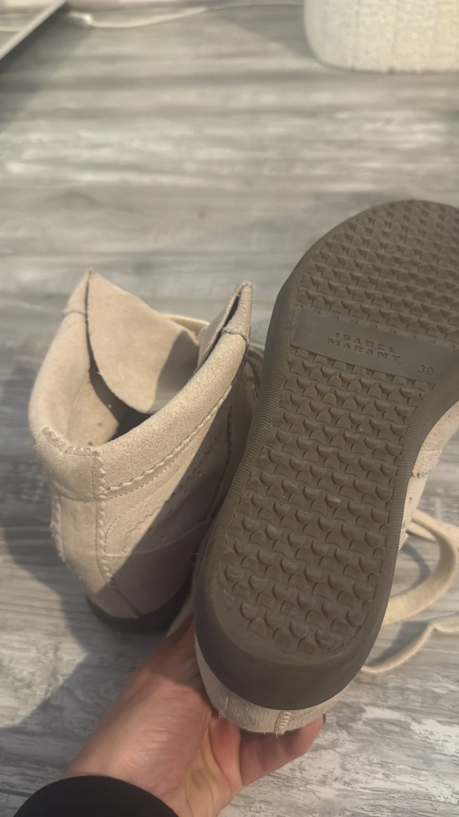 BOBBY SNEAKERS  ISABEL MARANT, Ophalen of Verzenden, Zo goed als nieuw, Zwart, Sneakers of Gympen