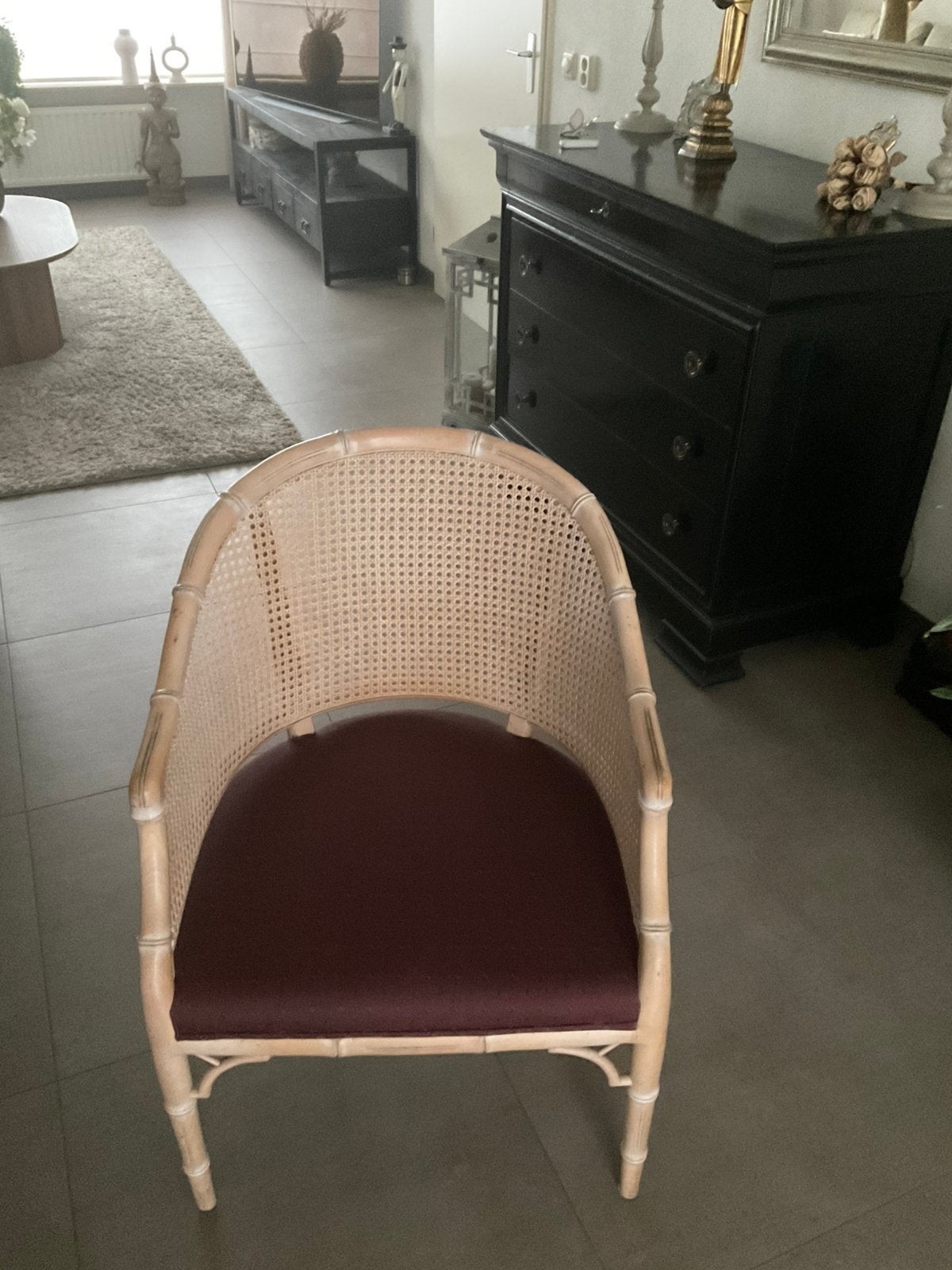 2 mooie stoelen voor binnen of veranda 12,50 per stuk, Ophalen, Gebruikt, Overige materialen