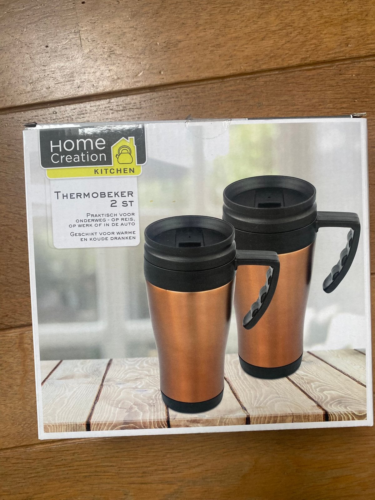 Thermobekers, Ophalen of Verzenden, Zo goed als nieuw