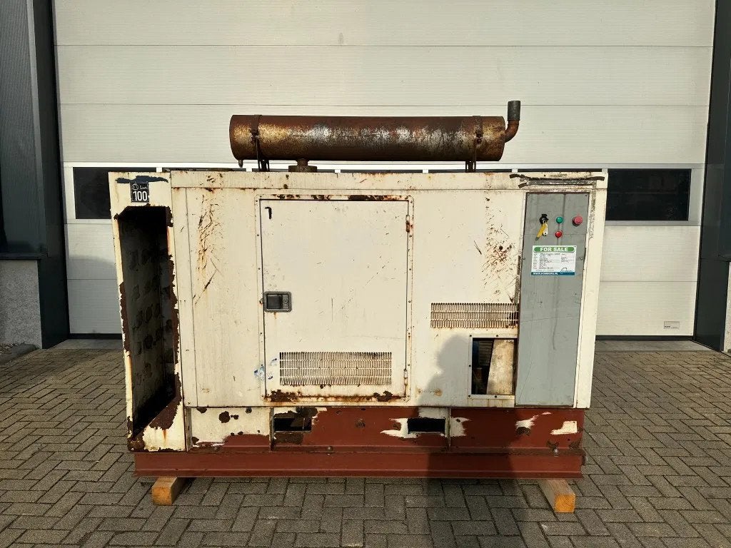 Perkins T4.236 FG Wilson Stamford 60 kVA Silent generatorset, Ophalen of Verzenden