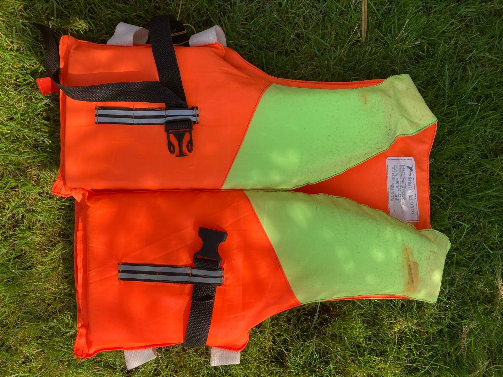 Reddingsvest- Marine Life Jackets Works, Watersport en Boten, Watersportkleding, Ophalen of Verzenden, Gebruikt