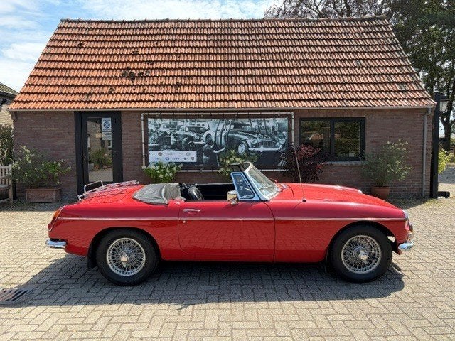 MGB 1967, Overdrive, Auto's, B, Achterwielaandrijving, Zwart, Leder