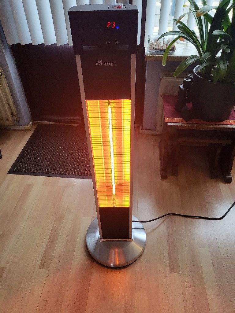 resko Warmtestraler, staand, infrarood,, Overige typen, Nieuw, Minder dan 60 cm, Ophalen of Verzenden
