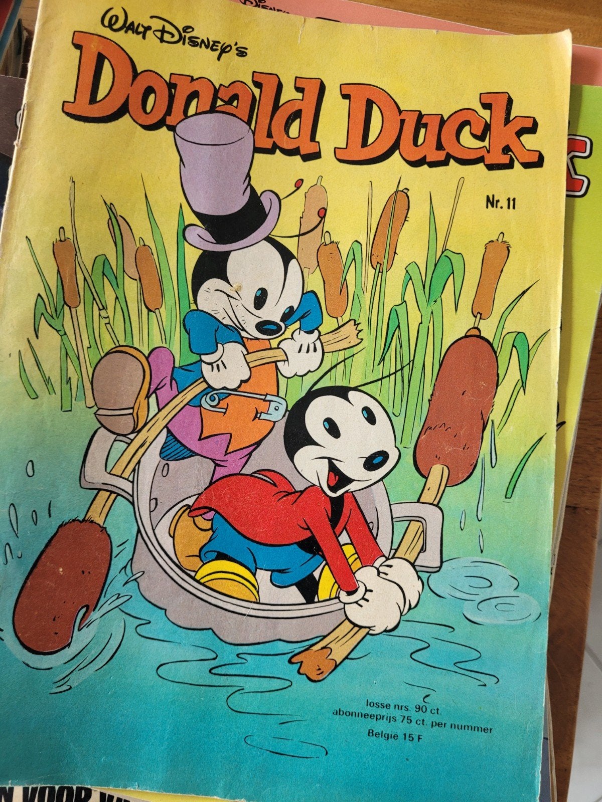Donald Duck nr 11, 1976, Eén stripboek, Ophalen, Gelezen
