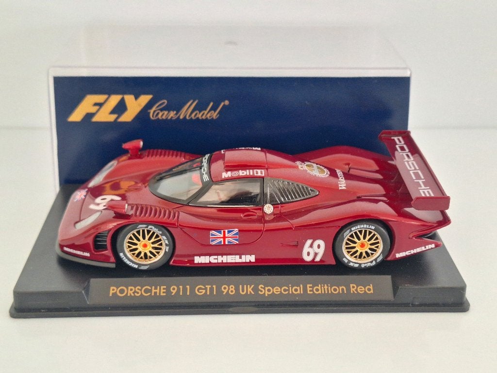 Fly Porsche 911 Gt1 Uk Special Edition Ref Nr E72, Overige merken, Racebaan, Fly, Nieuw