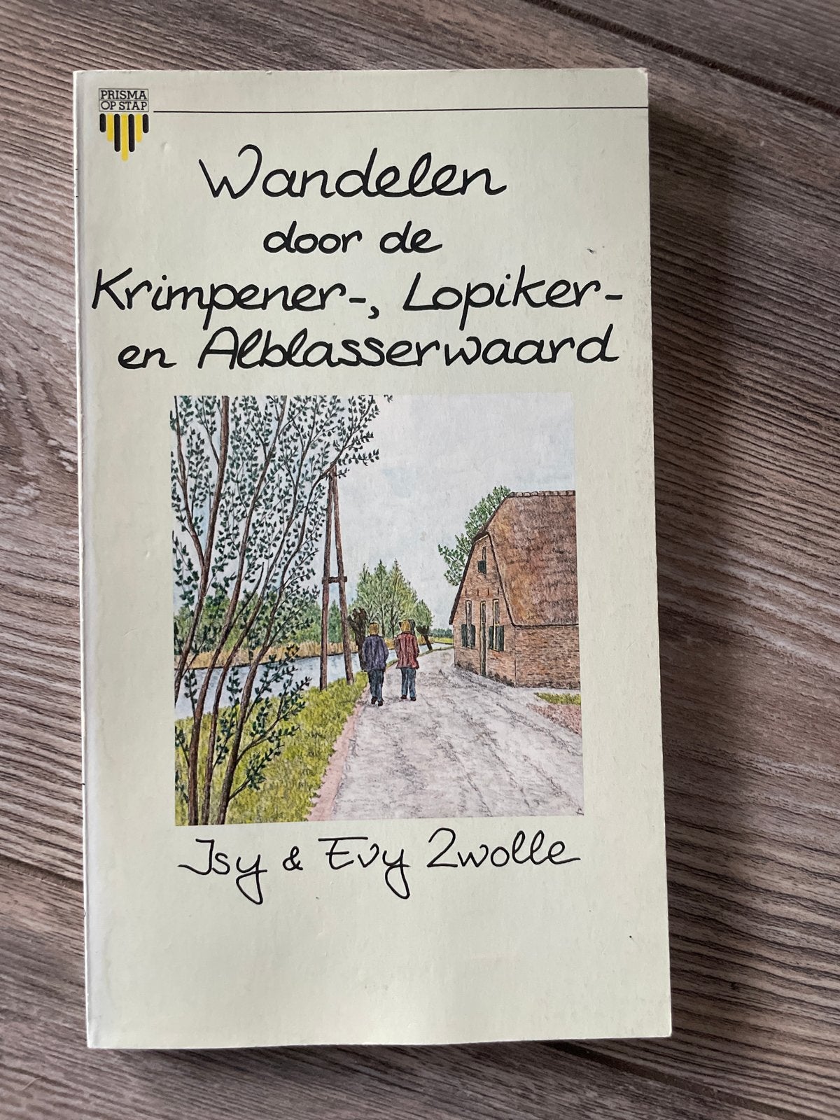 Wandelen door de Krimpener-, Lopiker- en Alblasserwaard, Fiets- of Wandelgids, Ophalen of Verzenden, Benelux, Gelezen