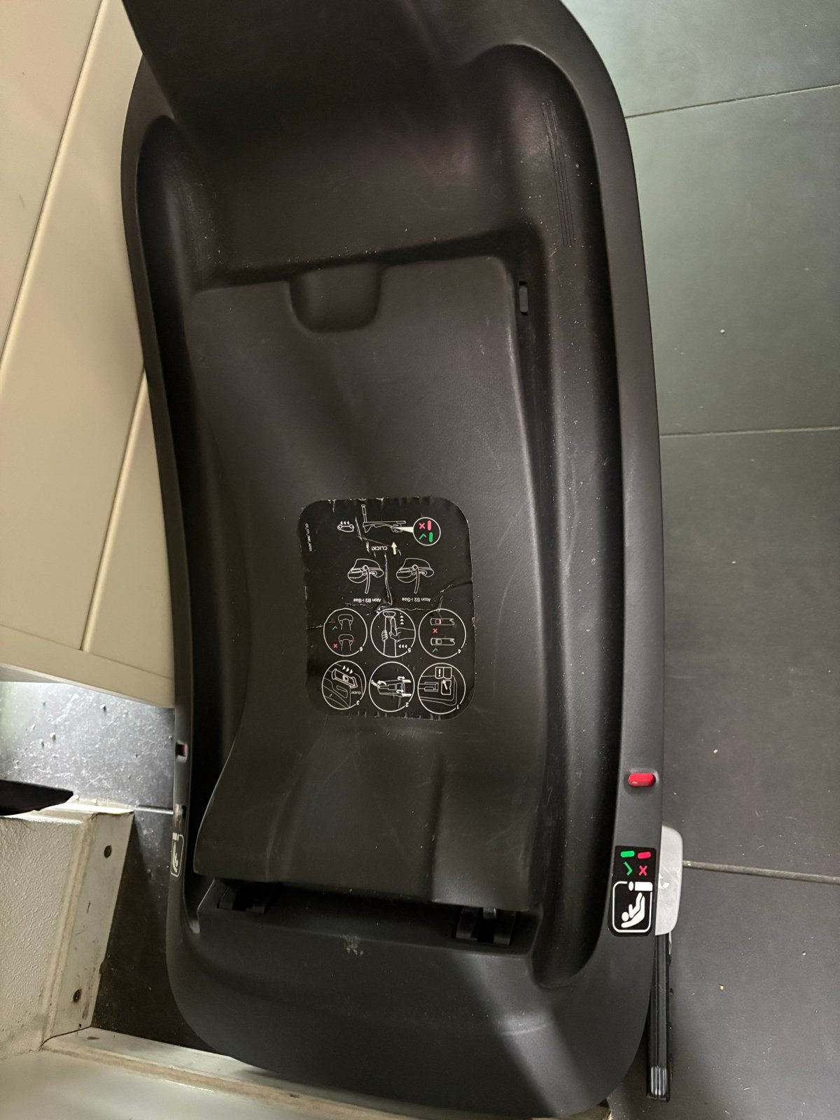 Cybex Aton 5 autostoel met Isofix base, Overige merken, Autogordel of Isofix, Gebruikt, 0 t/m 13 kg