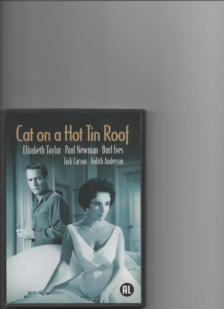 Cat on a Hot Tin Roof (1958), Alle leeftijden, Drama, Ophalen of Verzenden, Zo goed als nieuw