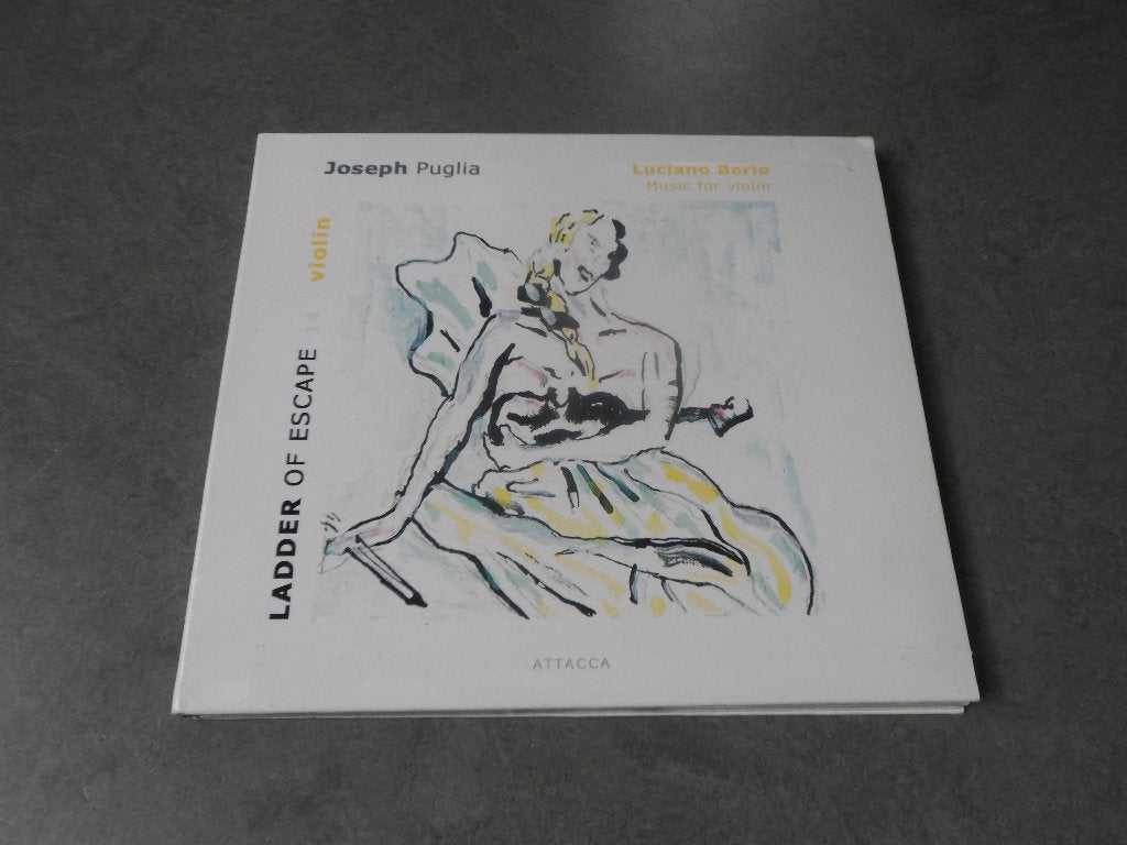 Berio, Joseph Puglia - violin / Ladder Of Escape 14 - CD, Verzenden, Gebruikt, Overige typen