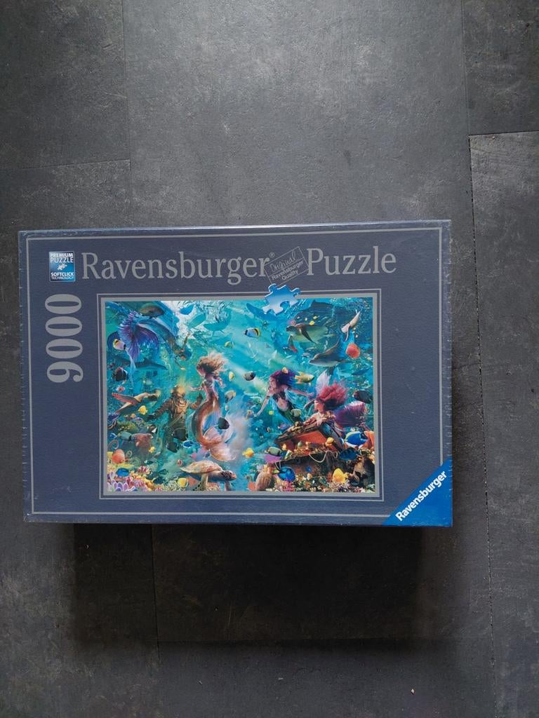 Ravensburger Koninkrijk onder water. 9000 stukjes, Ophalen, Meer dan 1500 stukjes, Nieuw, Legpuzzel