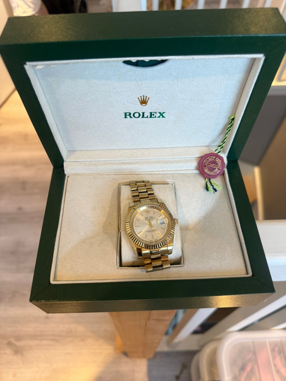 Rolex datejust AAA, Sieraden, Tassen en Uiterlijk, Horloges | Dames, Ophalen of Verzenden, Zo goed als nieuw, Staal, Rolex