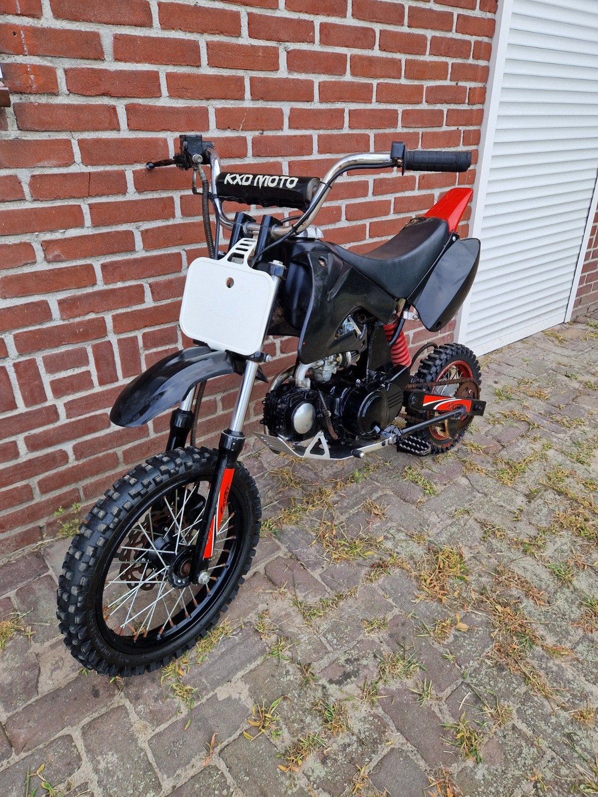 Pitbike 50cc semi automaat, Ophalen, Gebruikt, Pitbike, 50 cc