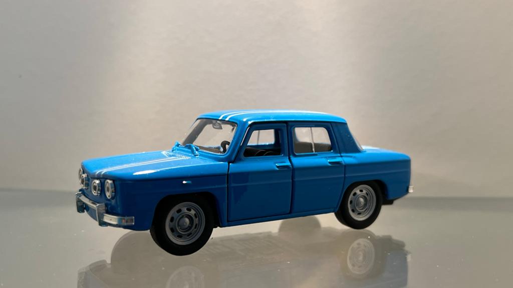 Welly NEX Renault 8 Gordini Schaalmodel - Blauw, Ophalen of Verzenden, Zo goed als nieuw, Overige typen