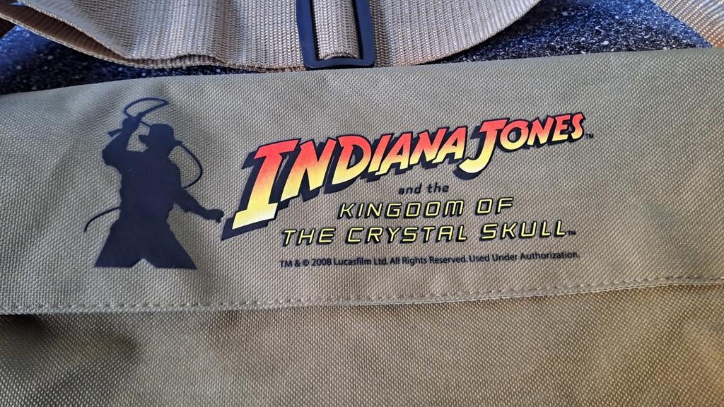 Indiana Jones schoudertas - Kingdom of the Crystal Skull, Lucasfilm Ltd., Gebruiksvoorwerp, Onbekend, Ophalen of Verzenden