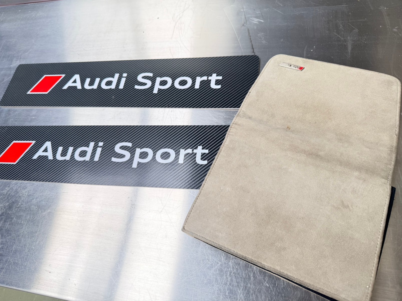 RS6 mapje en kentekenplaat Audi Sport, Ophalen of Verzenden