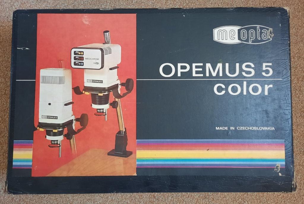 Meopta Opemus 5 Color vergroter - Complete doka set, Ophalen, Gebruikt, Complete dokaset