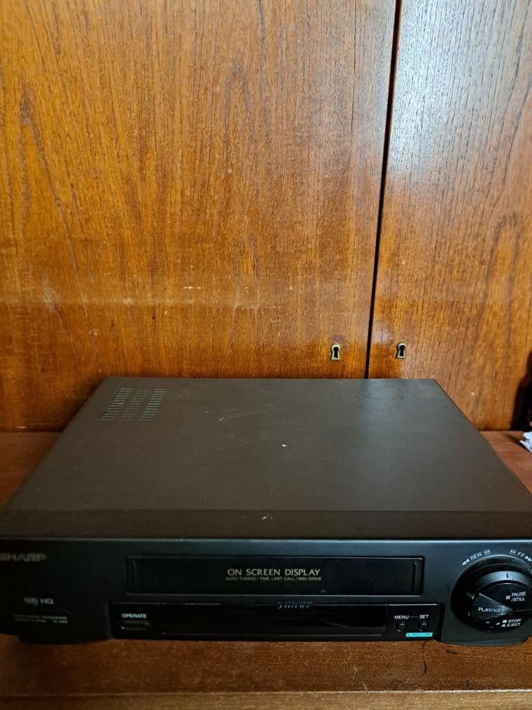 Sharp videorecorder, Audio, Tv en Foto, Videospelers, Ophalen of Verzenden, Gebruikt