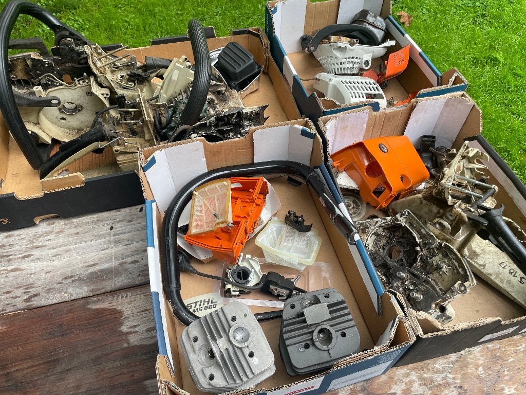 artij Stihl MS 660, 361, 271 kettingzaag onderdelen en meer, Ophalen of Verzenden, Gebruikt, Overige soorten, Stihl