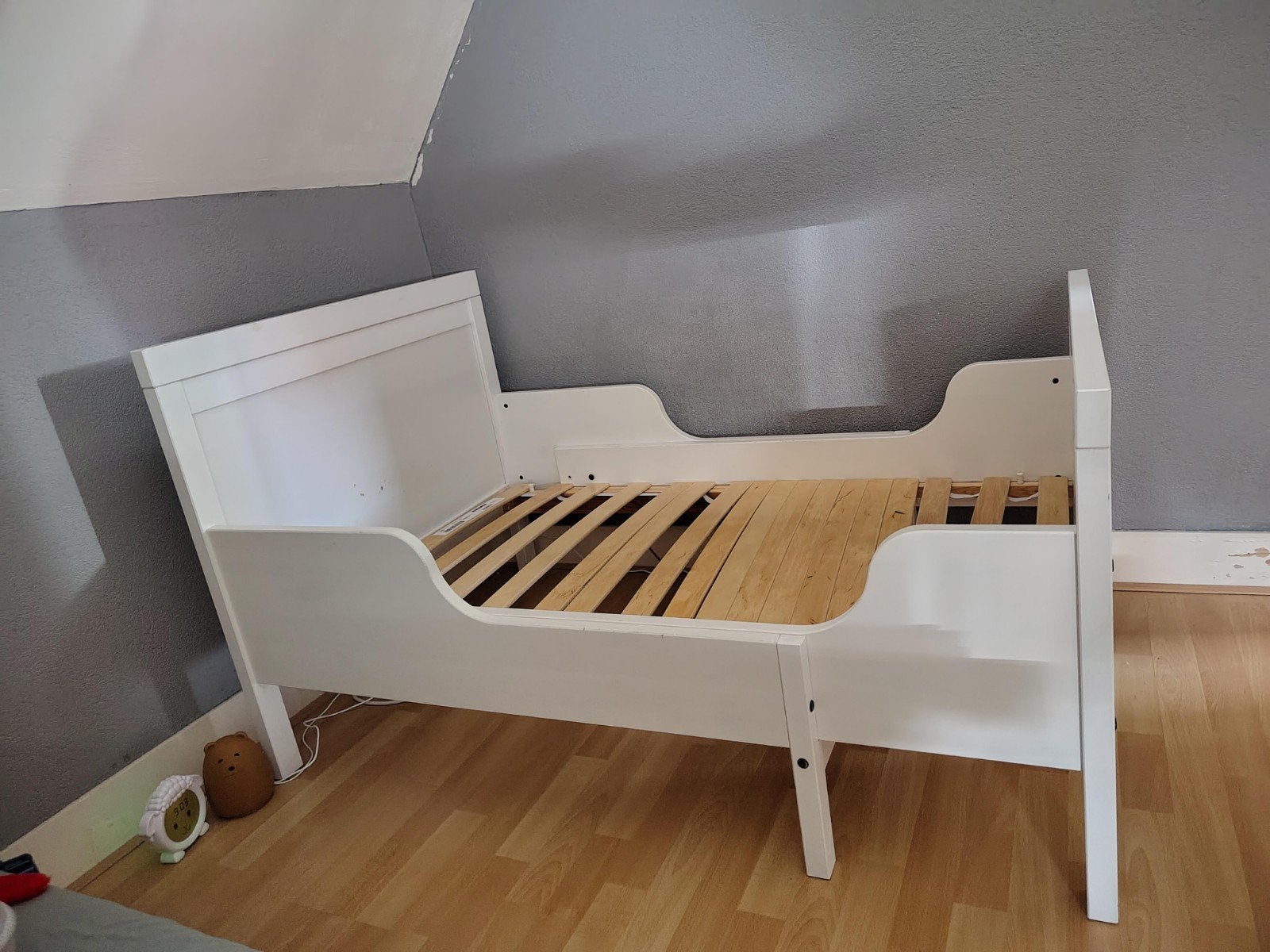 Meegroeibed Sundvik incl meegroei matras, Gebruikt, 70 tot 85 cm, 140 tot 160 cm, Ophalen