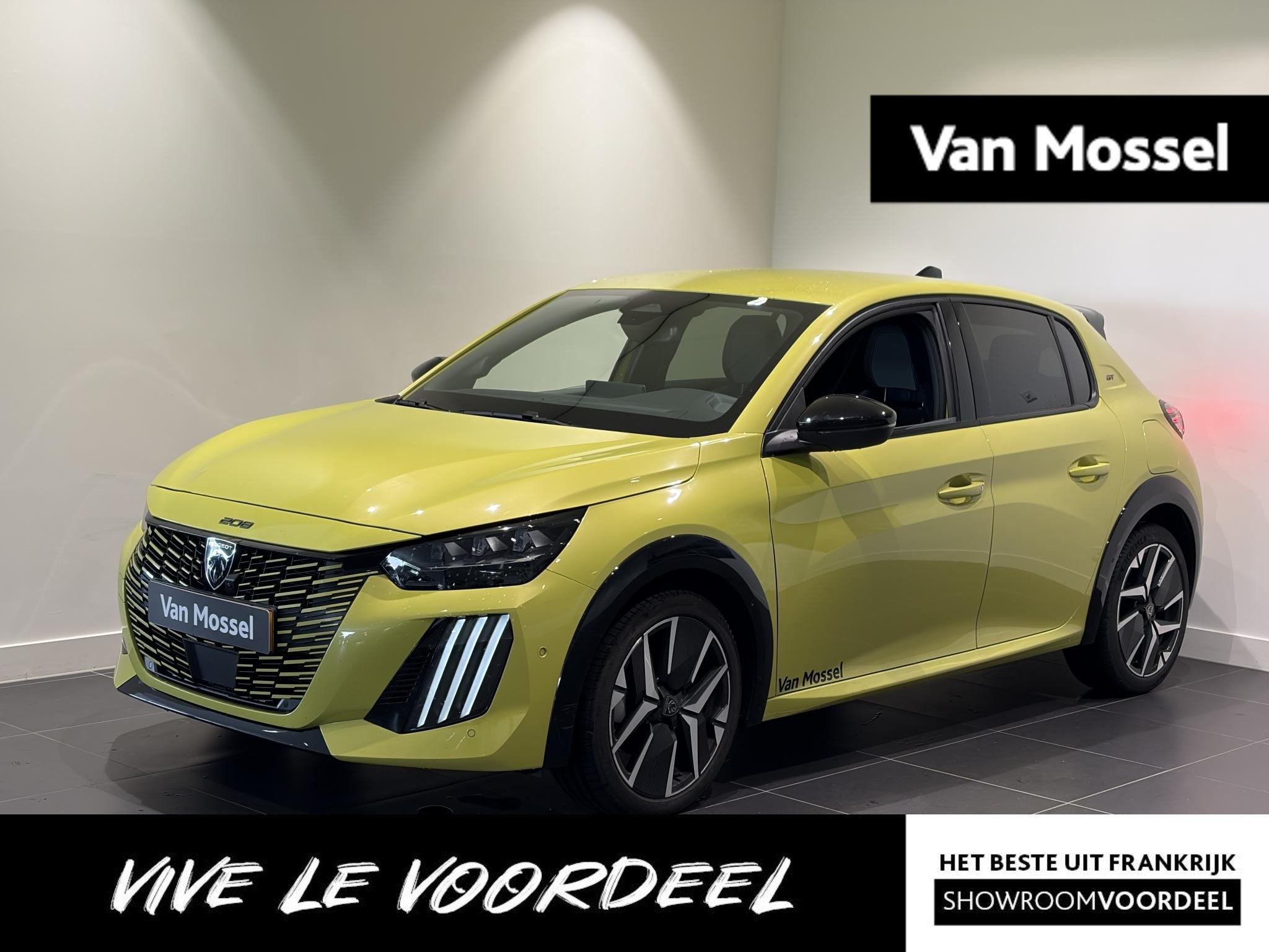 Peugeot 208 1.2 Hybrid 145 e-DCS6 GT NAVIGATIE - 360 GRADEN, 1203 kg, Gebruikt, Euro 6, 1199 cc