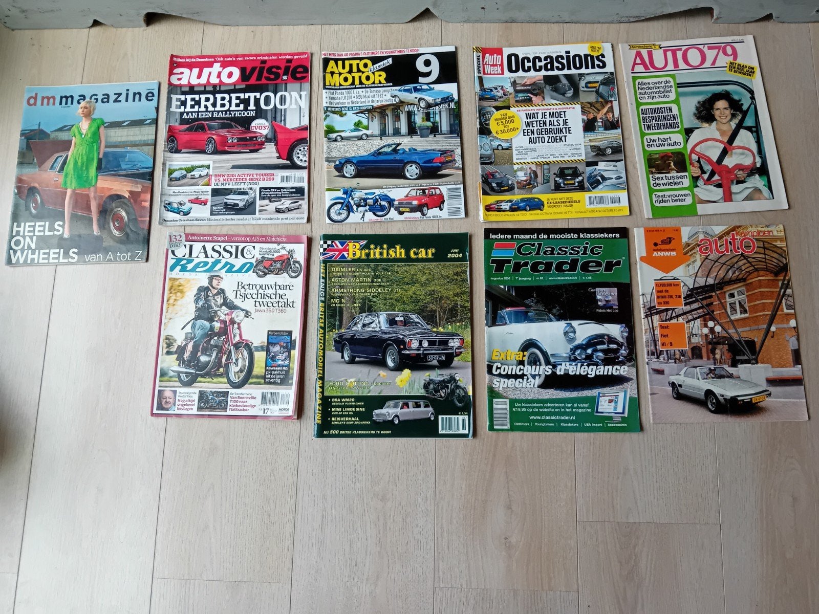 Diverse Nederlandstalige autotijdschriften, Ophalen of Verzenden, Gelezen, Algemeen