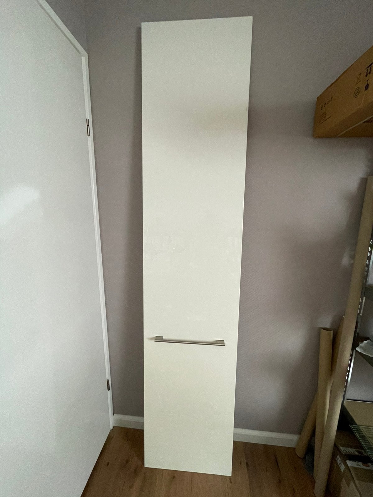 Ikea Pax Fardal hoogglans deur wit met handgreep 50 x 229 cm, Huis en Inrichting, Kasten | Kledingkasten, Ophalen, Gebruikt, 200 cm of meer
