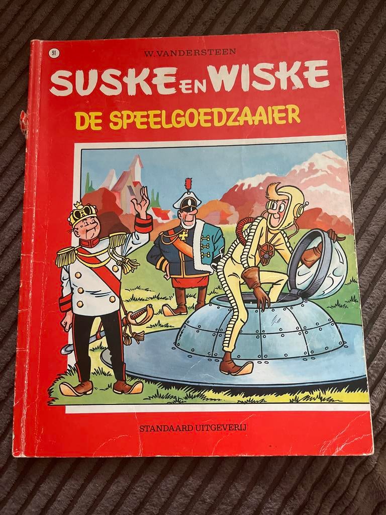 Suske en Wiske - De Speelgoedzaaier (nr. 91), Eén stripboek, Ophalen of Verzenden, Gelezen