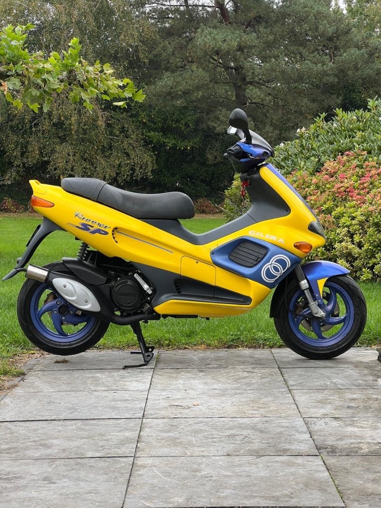 ⭐️Gilera runner 50cc 2 takt paars geel 5955 Km Z.G.A.N.⭐️, Niet ingevuld, Niet ingevuld, Niet ingevuld