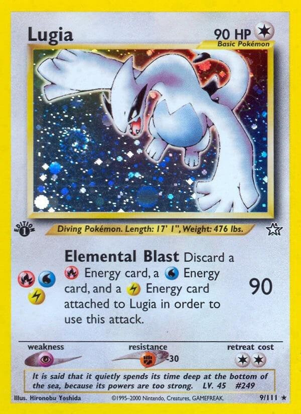 Lugia Pokemon Kaarten te koop, Ophalen of Verzenden, Meerdere kaarten