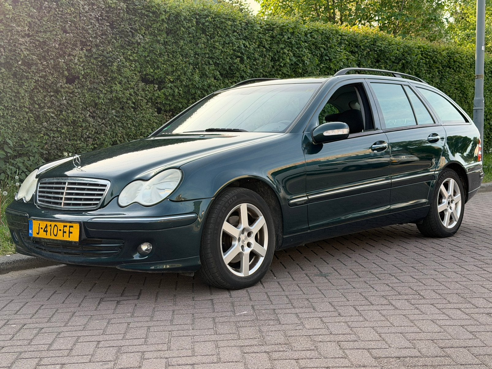 Mercedes-Benz C KLASSE C180 AUTOMAAT | NWE APK | AIRCO, Auto's, Mercedes-Benz, Automaat, Zwart, 1796 cc, 1455 kg