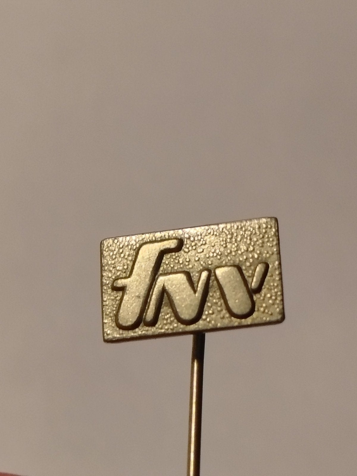 FNV Speldje Steekspeld, Verzamelen, Speldjes, Pins en Buttons, Ophalen of Verzenden, Gebruikt, Overige onderwerpen
