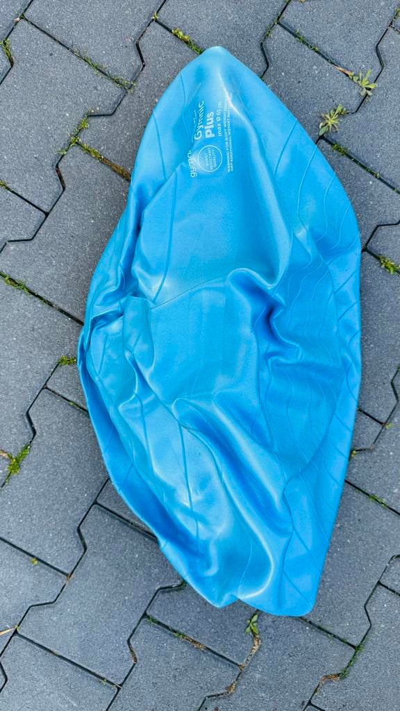 Fitness bal - max 65 cm, Ophalen of Verzenden, Gebruikt, Buik, Fitnessbal