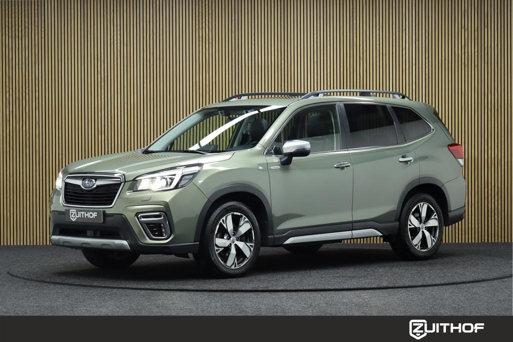 Subaru Forester 2.0i e-BOXER First Edition AWD | Panoramadak, 12 maanden, 15 km/l, 4 cilinders, Leder