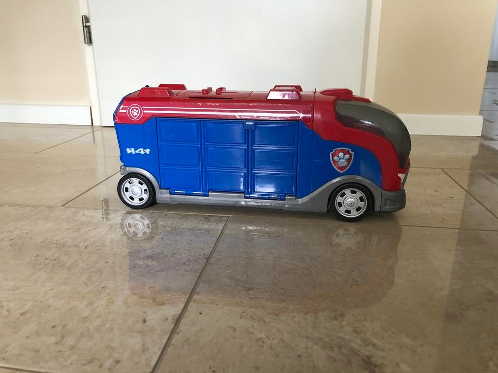 Paw Patrol auto en cape, Ophalen, Zo goed als nieuw