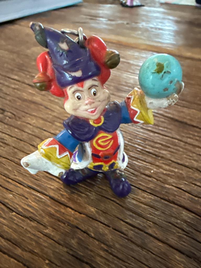 Efteling Pardoes sleutelhanger, Verzenden, Gebruikt