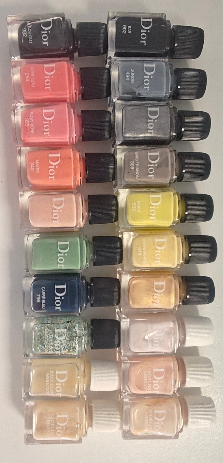 Partij Dior nagellak - Diverse kleuren, Overige kleuren, Verzenden, Zo goed als nieuw, Handen en Nagels