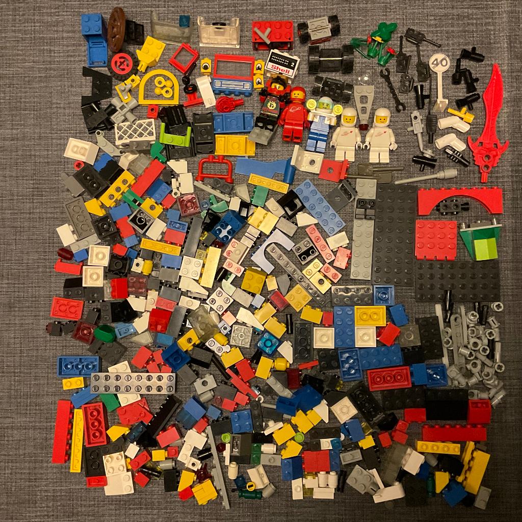 Lego 4 Space 1  Samurai X Poppetjes + Lego Stenen, Ophalen, Zo goed als nieuw, Losse stenen, Lego