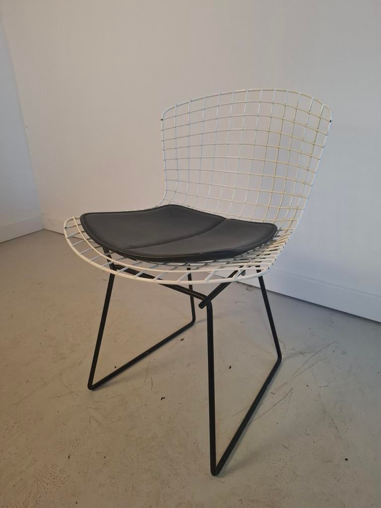 Originele vintage design stoel Bertoia Knoll model 420, Ophalen of Verzenden, Gebruikt, Zwart, Eén