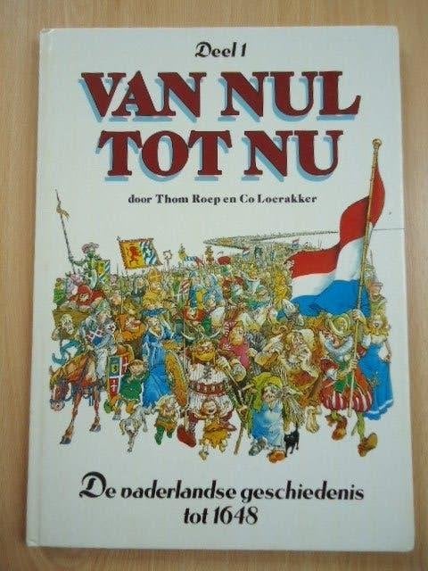 Van Nul tot Nu 1, De vaderlandse geschiedenis tot 1648, Boeken, Stripboeken, Eén stripboek, Ophalen of Verzenden, Zo goed als nieuw