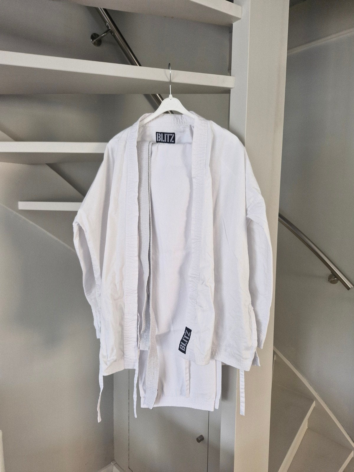 Blitz Vechtsportpak / Judopak / Karatepak - maat 180, Sport en Fitness, Vechtsporten en Zelfverdediging, Gebruikt, Overige, Maat XS of kleiner
