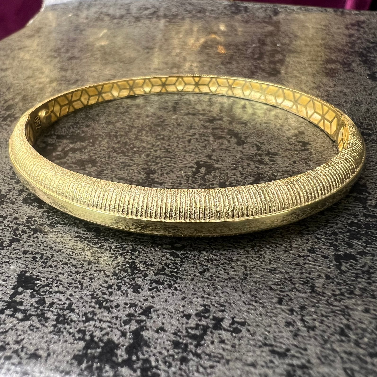 18 karaat gouden armband slavenarmband nieuw, Sieraden, Tassen en Uiterlijk, Ophalen of Verzenden, Nieuw, Goud