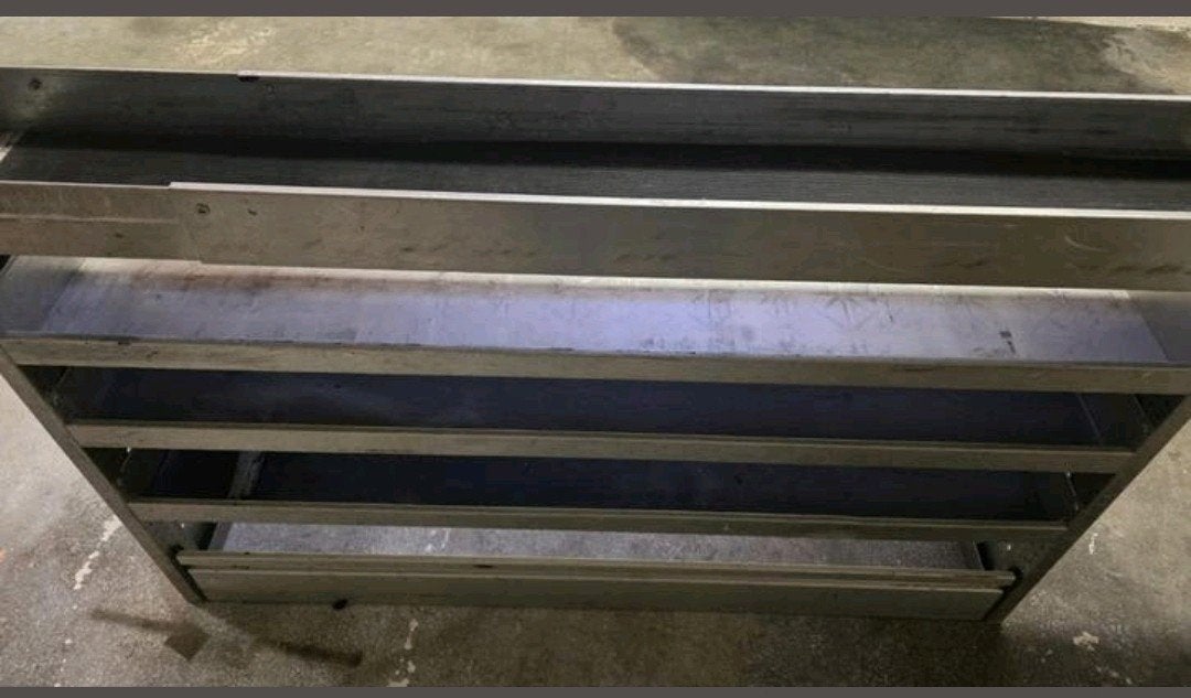 Aluca stelling kast bedrijfswagen inrichting opslag hondensp, Ophalen, Gebruikt