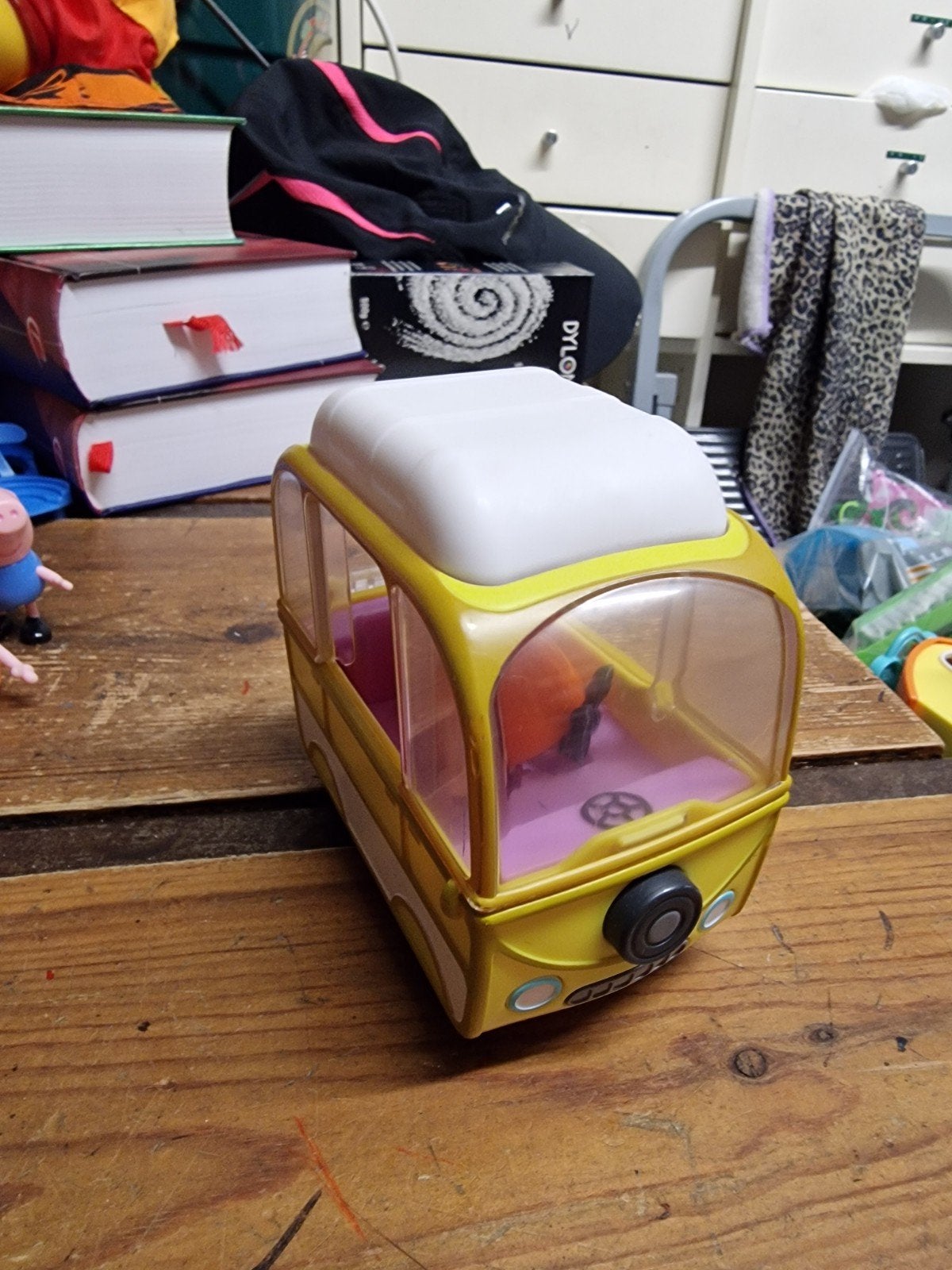 Peppa Pig Campervan met Peppa Figuur, Ophalen of Verzenden, Gebruikt