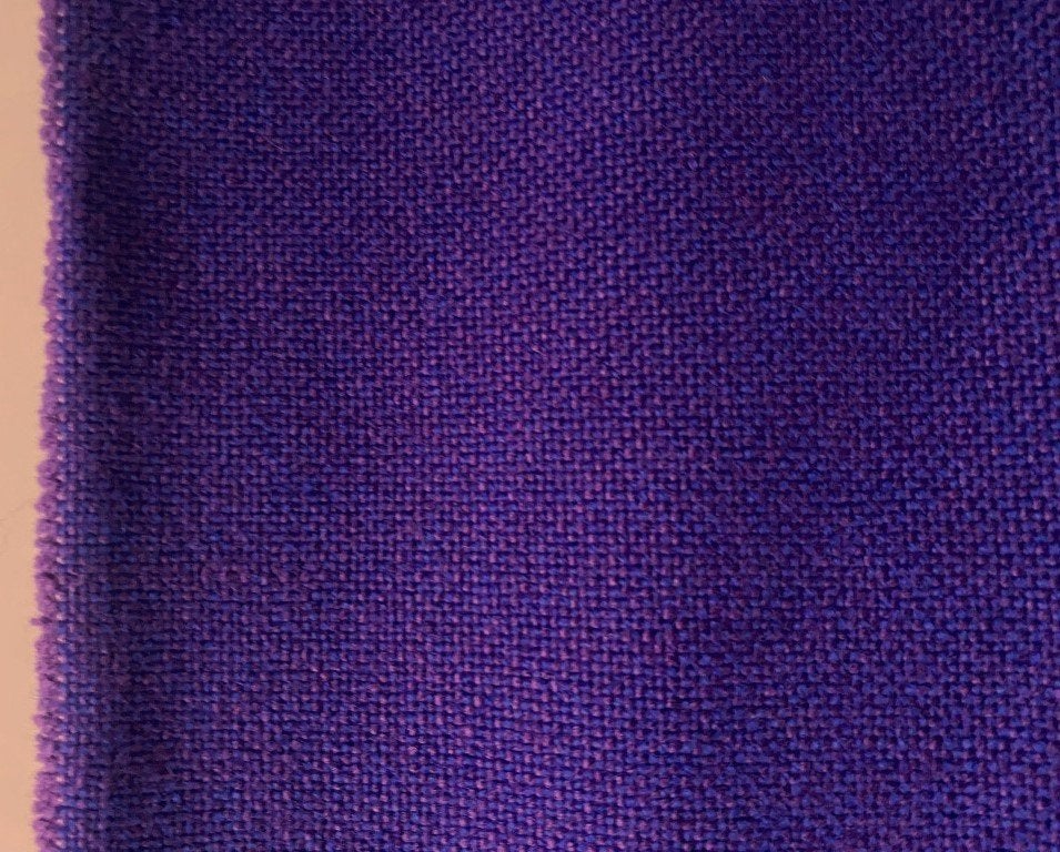 STOF VOOR DESIGN Kvadrat Hallingdal 65 763 paars+kobaltblauw, Wol, 120 cm of meer, Paars, Nieuw
