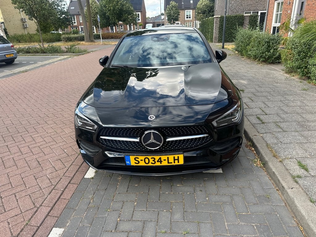 Mercedes-Benz CLA 250 224pk 7G-DCT 2020 Zwart, Auto's, Zwart, 4 cilinders, Alcantara, Zwart